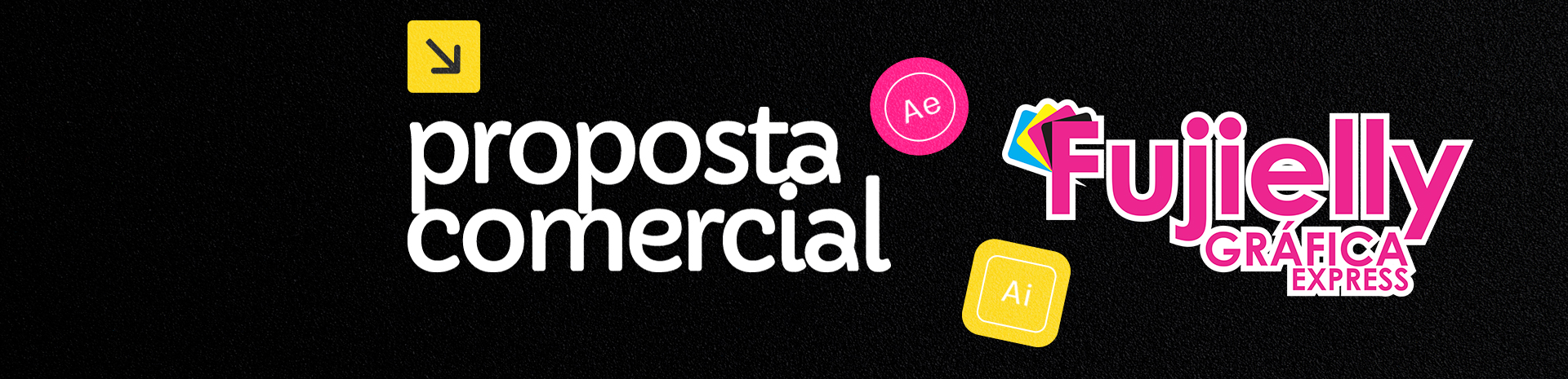 Banner acabamento em bastão