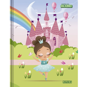 Agenda do Aluno 64 folhas Papel Offset 63 g/m 120x160mm    
