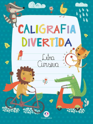 Caderno Caligrafia Letra cursiva      