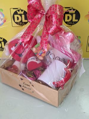 Caixa de Presente - Com Amor MDF     
