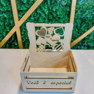 caixa mdf 15x8cm      