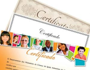 Certificado  21x29,7 cm    