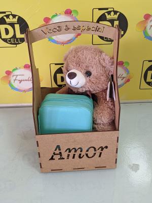 Cesta de Presente - Amor Você é especial MDF     