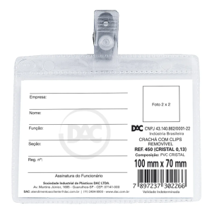 Crachá para Documento      