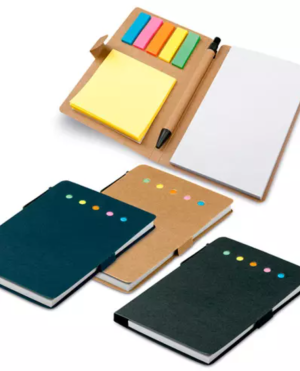 Kit Bloco de Papel com Caneta 10x13cm 70 Folhas      