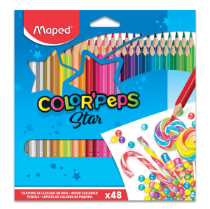Lápis de Cor Color\\\'Peps 24 Unidades      