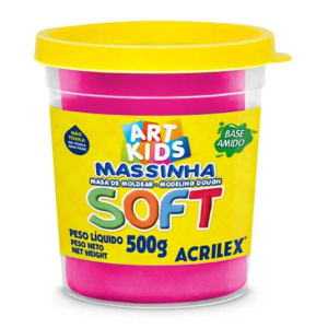 Massinha de Modelar Pote 500g      