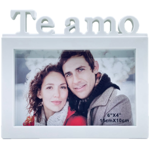 Porta Retrato Te Amo Amor 6 x4  15x10cm    