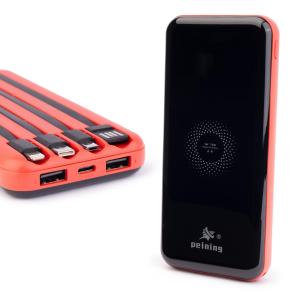 POWER BANK 10.000MAH CARREGADOR POR INDUÇÃO  KA-977  10.000 Mah PLASTICO PREMIUM