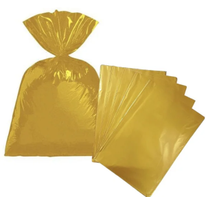 Saco para Presente 10x15cm Ouro Unitário      