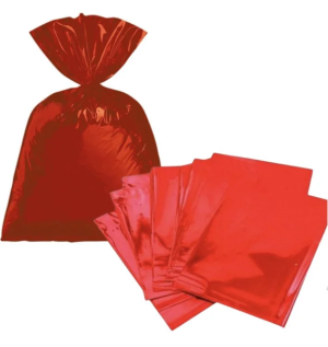 Saco para Presente 10x15cm Vermelho Unitário      
